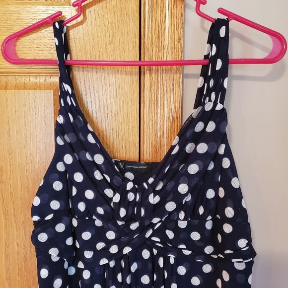 International Concepts Navy Dress - Picture 2 of 5